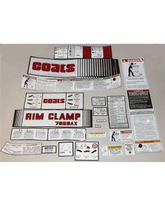 COATS 12-Piece Decal Sticker Kit #7060