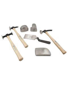 Martin Tools 7-Piece Body and Fender Repair Set with Hickory Ha