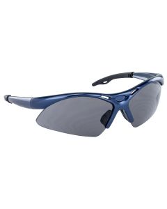SAS540-0301 image(1) - SAS Safety Diamondback Safe Glasses w/ Blue Frame and Shade Lens