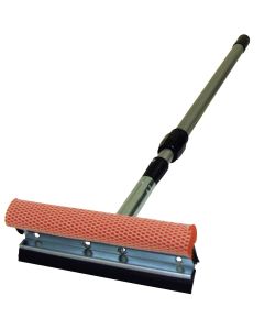 CRD9045R image(2) - Carrand SQUEEGEE 8" METAL HEAD WITH 21 - 36" EXT HANDLE