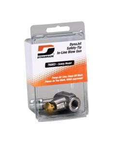 DYB76003 image(1) - Dynabrade Safety-Tip In-Line Blow Gun (in clear pkg.)