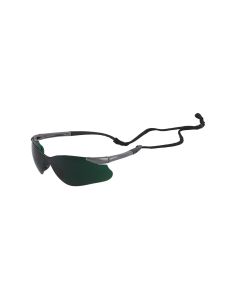 SRW50030 image(0) - Jackson Safety Jackson Safety - Safety Glasses - SGf Series - I.R. 5.0 Lens- Gunmetal Frame - Hardcoat Anti-Scratch - Medium Cutting & Brazing