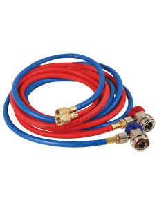 FJC6448 image(1) - FJC R-134a Premium Charging Hose and Coupler Set
