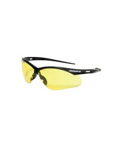 SRW50003 image(0) - Jackson Safety - Safety Glasses - SG Series - Amber Lens - Black Frame - STA-CLEAR Anti-Fog - Low Light