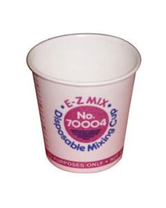 E-Z Mix 1/4 PINT DISPOSABLE MIXING CUPS 400/BOX