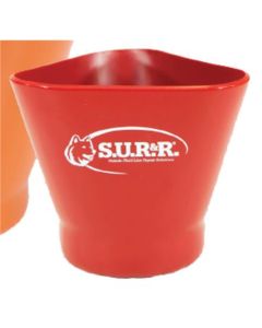 SRRFC25 image(0) - S.U.R. and R Auto Parts Filter Removal Cups, FC25 Cup Only, Red (4? x 4? x 4?, 14 oz, 400 milliliters)