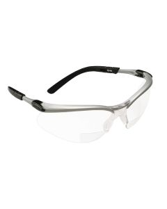 3M 3M BX Reader Protective Eyewear Silver+1.5 Diopter