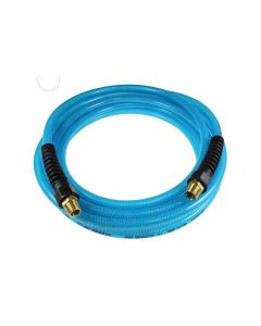 Coil Hose AIR HOSE FLEXEEL 3/8 IN X 50' 1/4 IN MPT BLUE