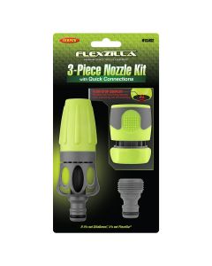 LEGHFZGAK02 image(1) - Flexzilla Garden Hose Nozzle Kit 3Pc