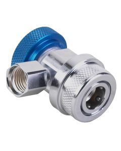 ROB18190A image(0) -  Low-side manual coupler, blue actuator for R-134a