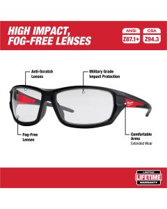 MLW48-73-2020 image(4) - Milwaukee Tool Clear Hi Performance Safety Glasses