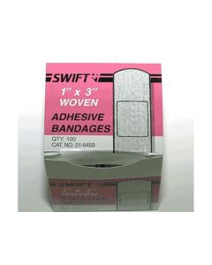 Chaos Safety Supplies Woven Bandaids (Pack of 100) 1 in. x 3 in.