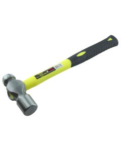 KTI71732 image(1) - K Tool International 32 oz. Ball Peen Hammer with Fiberglass Handle