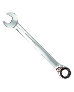 KTI45608 image(1) - K Tool International Wrench Metric Ratcheting Reversible 8mm