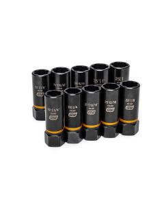 KDT86071 image(1) - GearWrench 10 Pc. 1/2" Drive Impact Deep Extract Socket Set