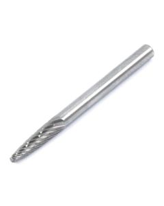 Forney Industries Tungsten Carbide Burr, 1/8 in Taper Shaped (SF-42)
