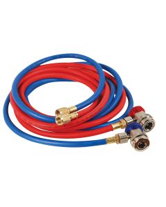 FJC R-134a Premium Charging Hose and Coupler Set