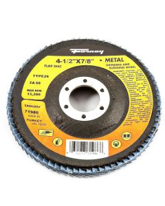 FOR71986 image(0) - Flap Disc, Type 29, 4-1/2 in x 7/8 in, ZA60