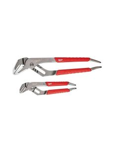 MLW48-22-6330 image(5) - Milwaukee Tool 6" 10" STRAIGHT JAW COMFORT GRIP PLIERS SET, REAM & PUNCH HANDLES
