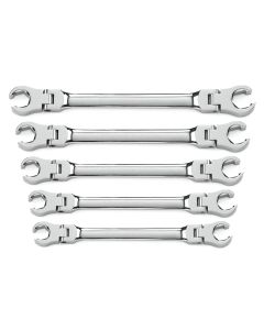 GearWrench 5PC FLEX FLARE NUT WRENCH SET SAE
